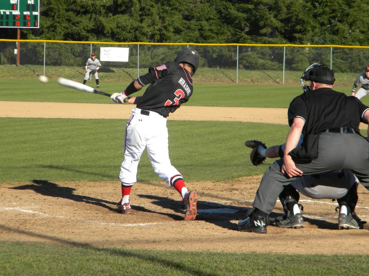 Hirashiki hits and gets on base later scoring the winning run for the Saints