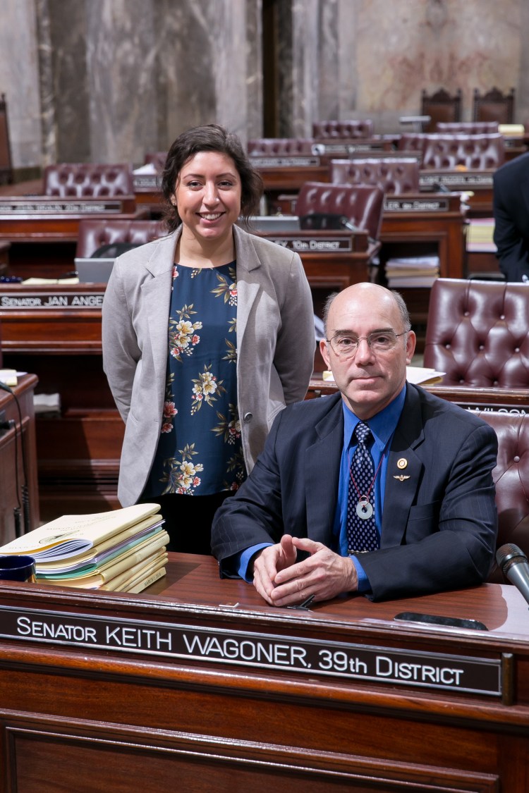 Sen. Wagoner and staff.