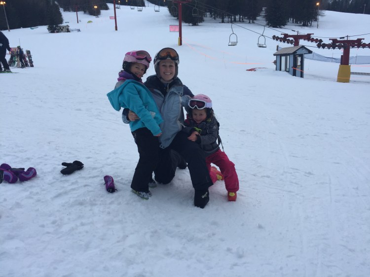 This is probably the best recent shot of my with my daughters while we were skiing over Christmas. (1)