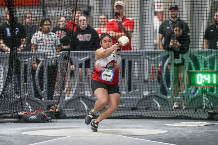 Jocelyn Saribay Makes History with SMU’s First Women’s Weight Throw&nbsp;Championship